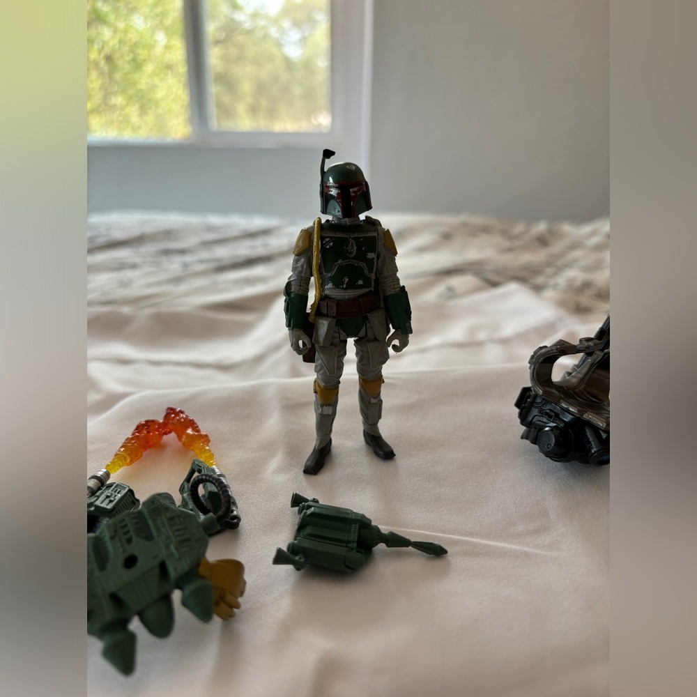 STAR WARS FORCE LINK BOBA FETT‎  WITH ACCESSORIES
